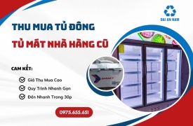 Thu mua tủ đông, tủ mát nhà hàng cũ