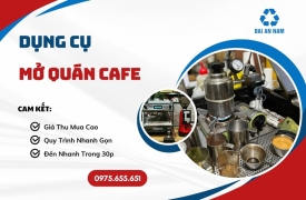 Dụng cụ mở quán cafe