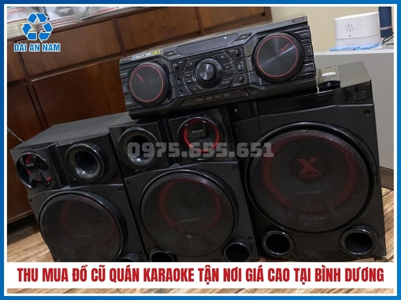 Dịch vụ thu mua đồ cũ quán karaoke tận nơi giá cao tại Bình Dương
