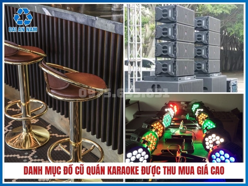 Danh mục đồ cũ quán karaoke được thu mua giá cao tại Hải Phòng