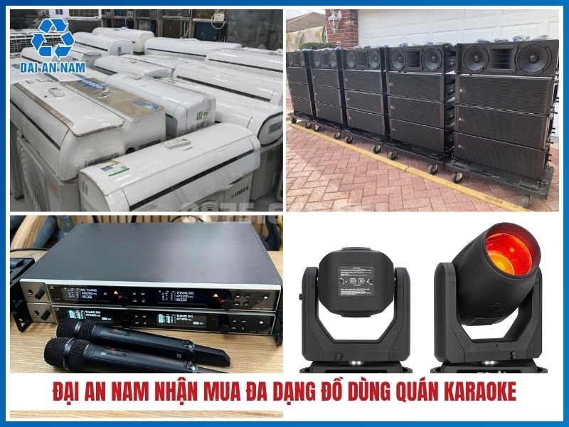 Đại An Nam nhận mua đồ dùng quán karaoke loại nào tại Ninh Bình?
