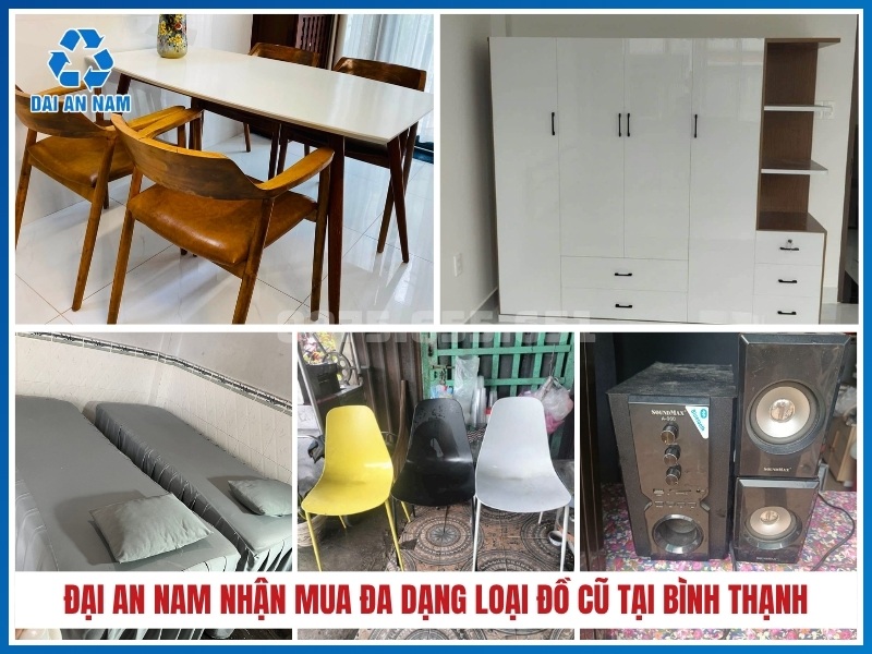 Đại An Nam nhận mua đa dạng loại đồ cũ tại Bình Thạnh