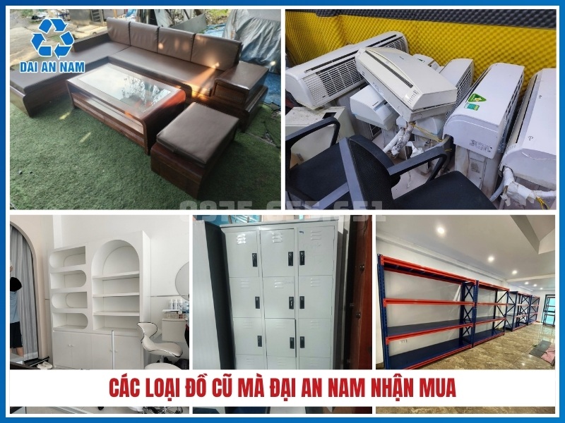 Các loại đồ cũ mà Đại An Nam nhận mua