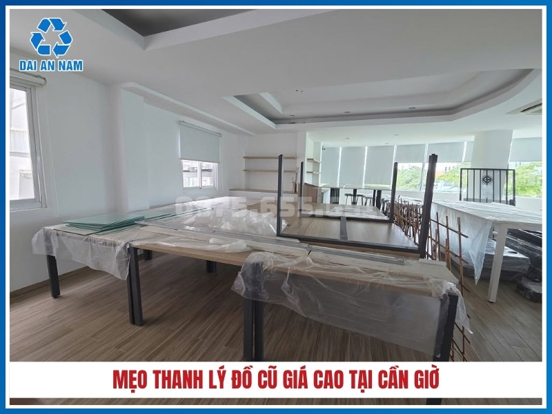 Mẹo thanh lý đồ cũ giá cao tại Cần Giờ