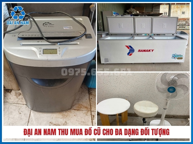 Đại An Nam thu mua đồ cũ cho đa dạng đối tượng
