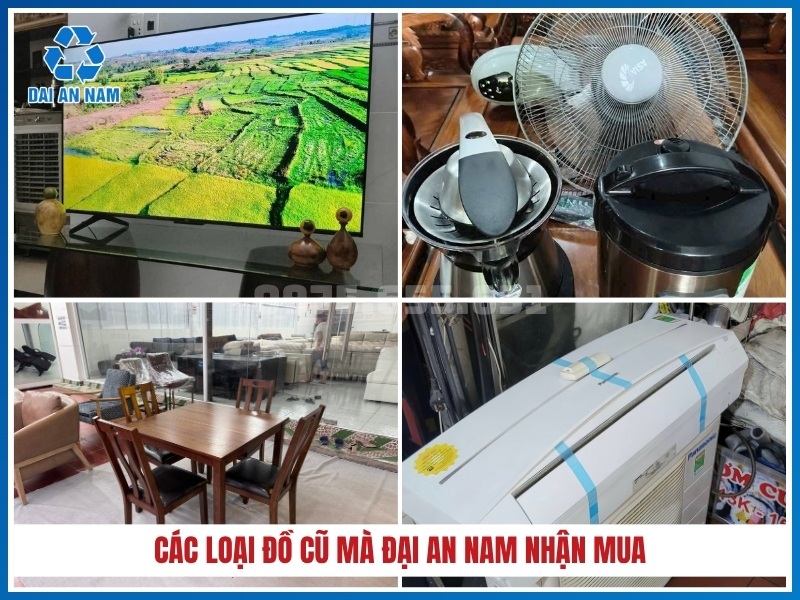 Các loại đồ cũ mà Đại An Nam nhận mua