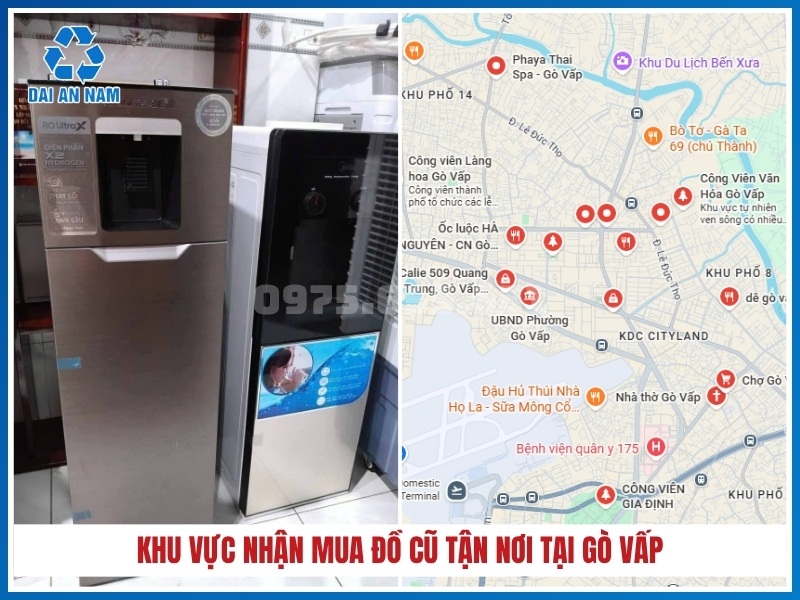 Khu vực nhận mua đồ cũ tận nơi tại Gò Vấp