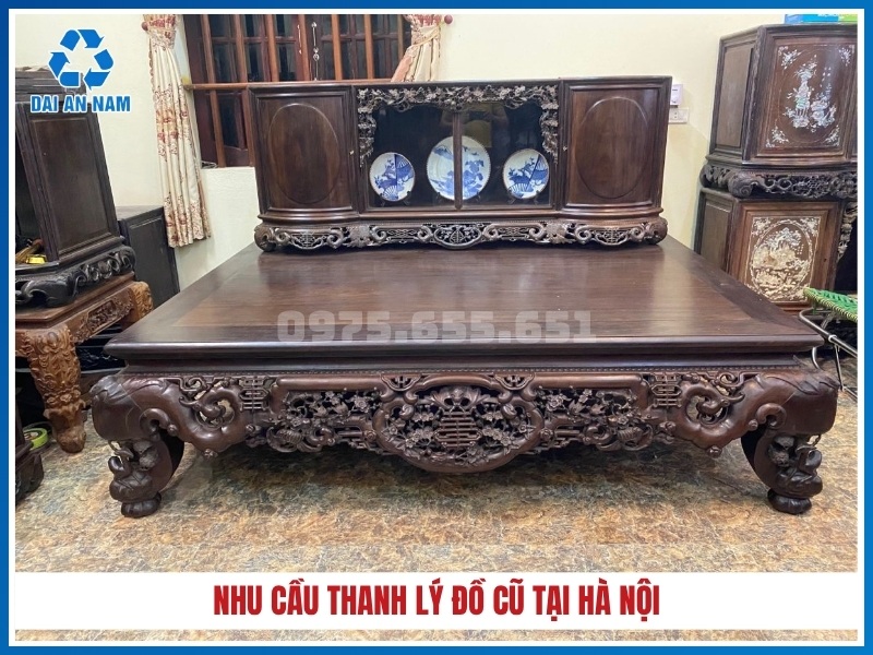 Nhu cầu thanh lý đồ cũ tại Hà Nội