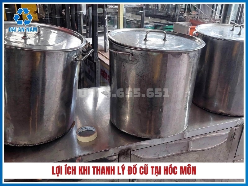 lợi ích khi thanh lý đồ cũ tại Hóc Môn