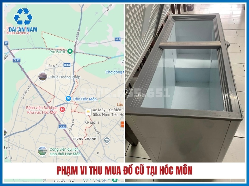 Phạm vi thu mua đồ cũ tại Hóc Môn