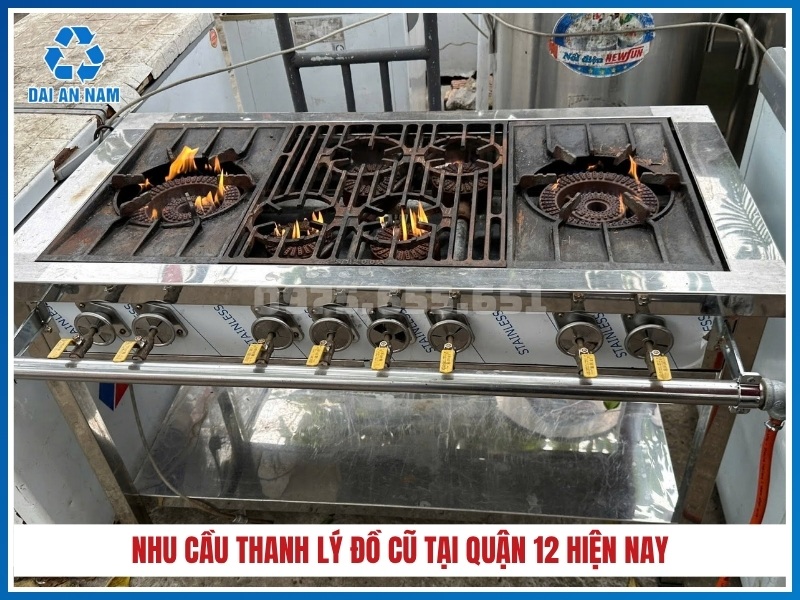 Nhu cầu thanh lý đồ cũ tại Quận 12 hiện nay