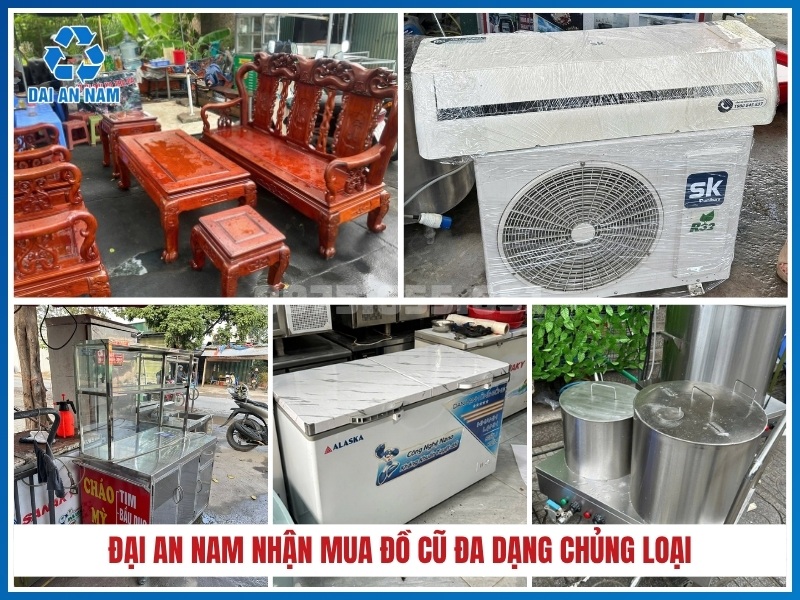 Đại An Nam nhận mua đồ cũ đa dạng chủng loại