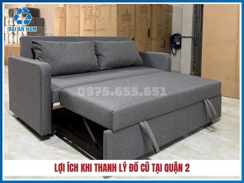 lợi ích khi thanh lý đồ cũ tại Quận 2