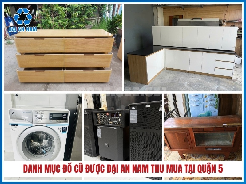 Danh mục đồ cũ được Đại An Nam thu mua tại Quận 5