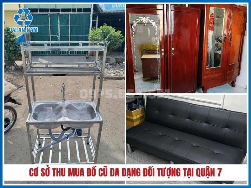 Cơ sở thu mua đồ cũ đa dạng đối tượng tại Quận 7