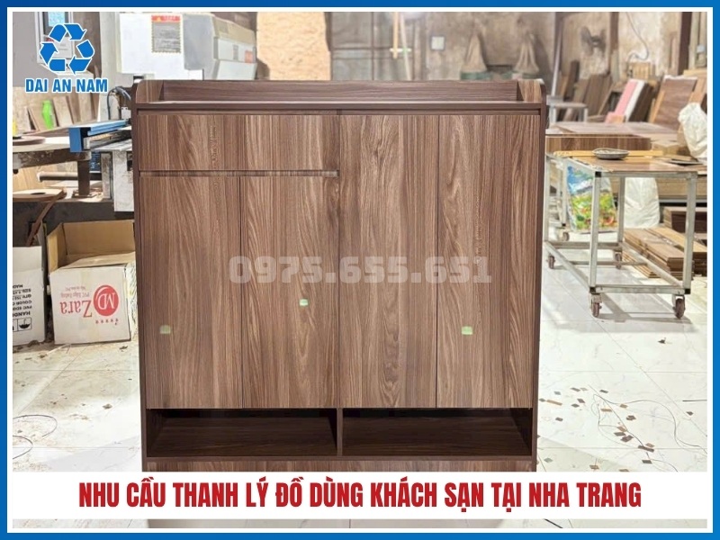 Nhu cầu thanh lý đồ dùng khách sạn tại Nha Trang