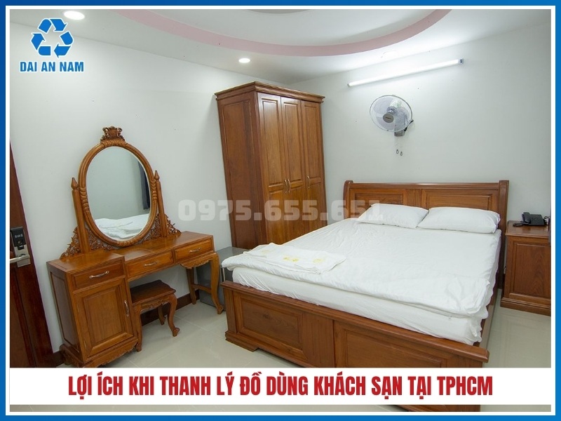 lợi ích khi thanh lý đồ dùng khách sạn tại TPHCM