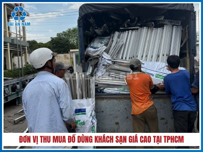 Đơn vị thu mua đồ dùng khách sạn trọn gói giá cao tại TPHCM
