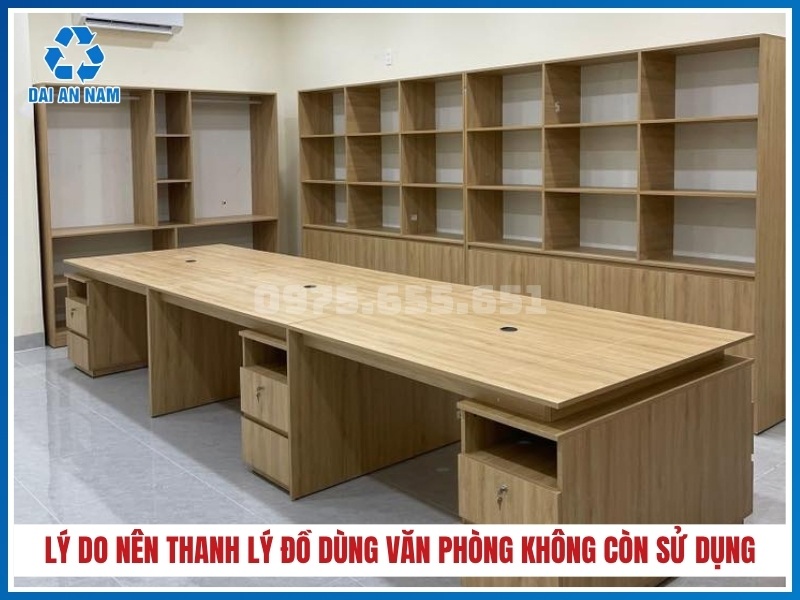 lý do nên thanh lý đồ dùng văn phòng không còn sử dụng