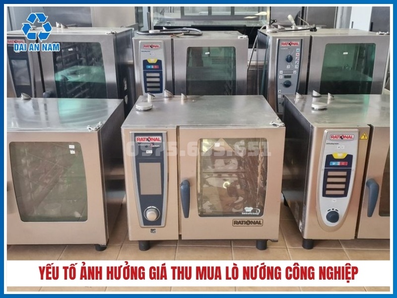 yếu tố ảnh hưởng giá thu mua lò nướng công nghiệp