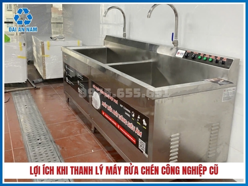 lợi ích khi thanh lý máy rửa chén công nghiệp cũ