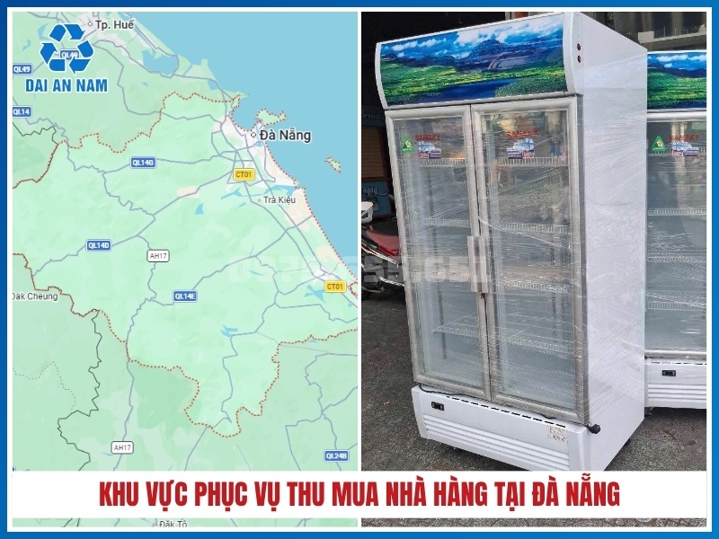 Khu vực phục vụ thu mua nhà hàng tại Đà Nẵng