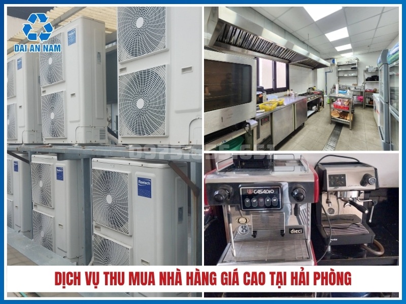Dịch vụ thu mua nhà hàng giá cao chuyên nghiệp tại Hải Phòng