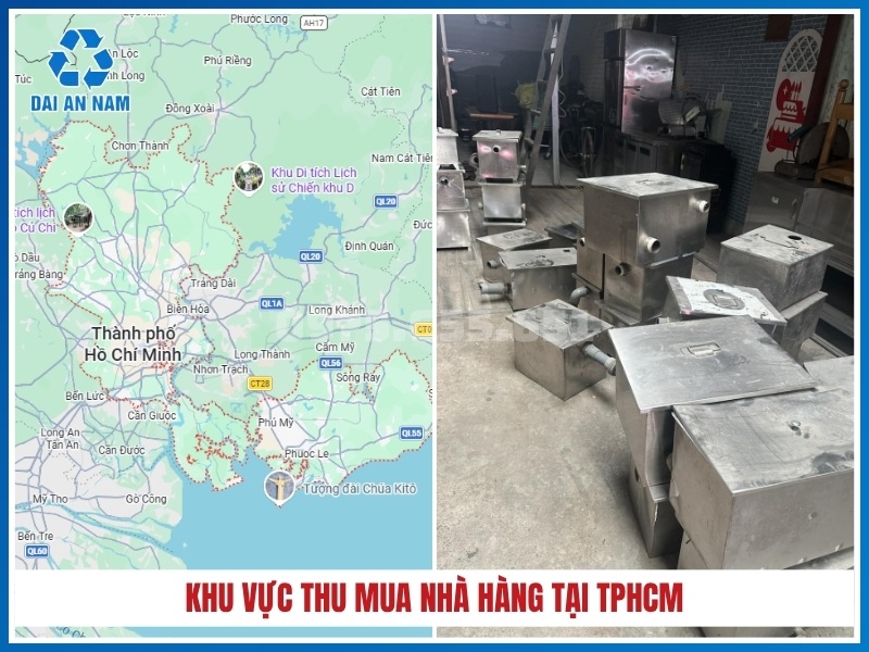 Khu vực thu mua nhà hàng tại TPHCM