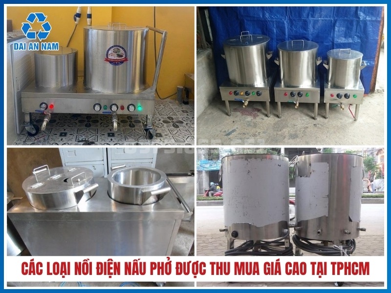 Các loại nồi điện nấu phở được thu mua giá cao tại TPHCM