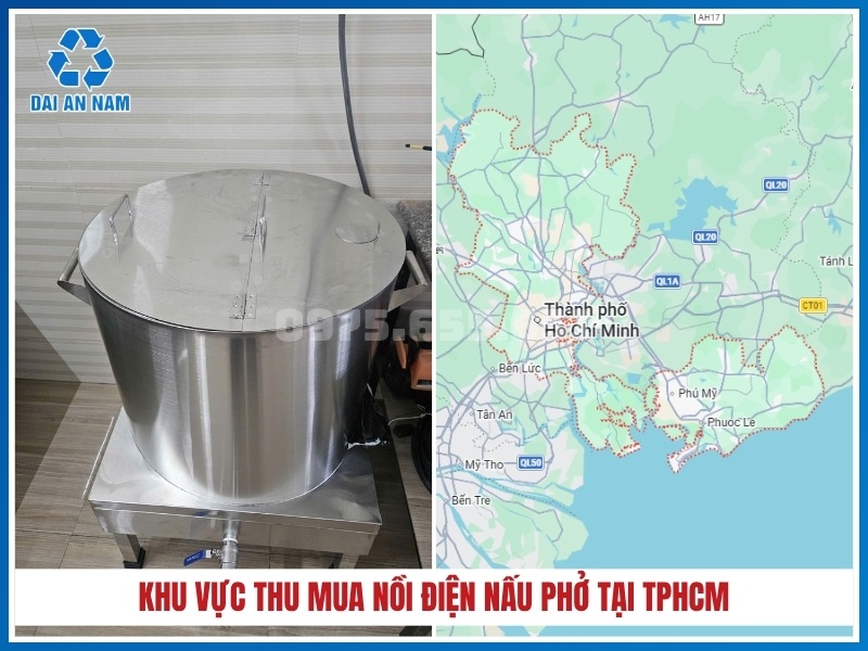 Khu vực thu mua nồi điện nấu phở tại TPHCM