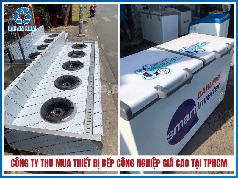 Công ty thu mua thiết bị bếp công nghiệp giá cao tận nơi tại TPHCM