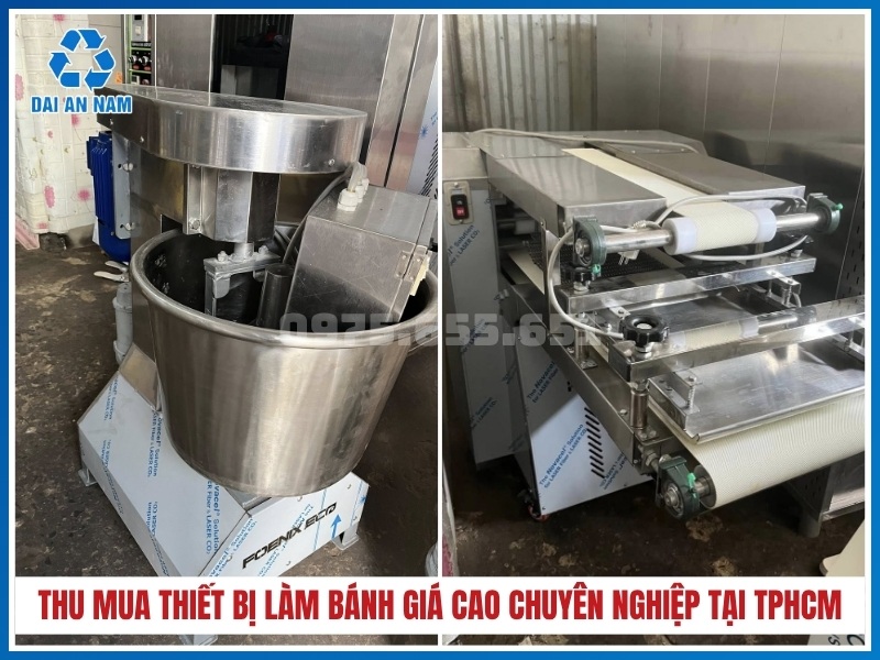 Cơ sở thu mua thiết bị làm bánh giá cao chuyên nghiệp tại TPHCM