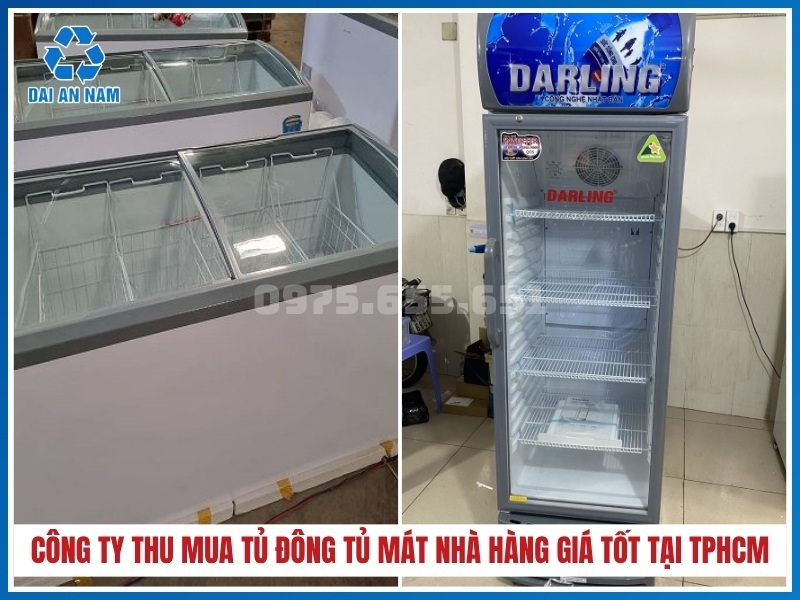 Công ty thu mua tủ đông tủ mát nhà hàng uy tín giá tốt tại TPHCM