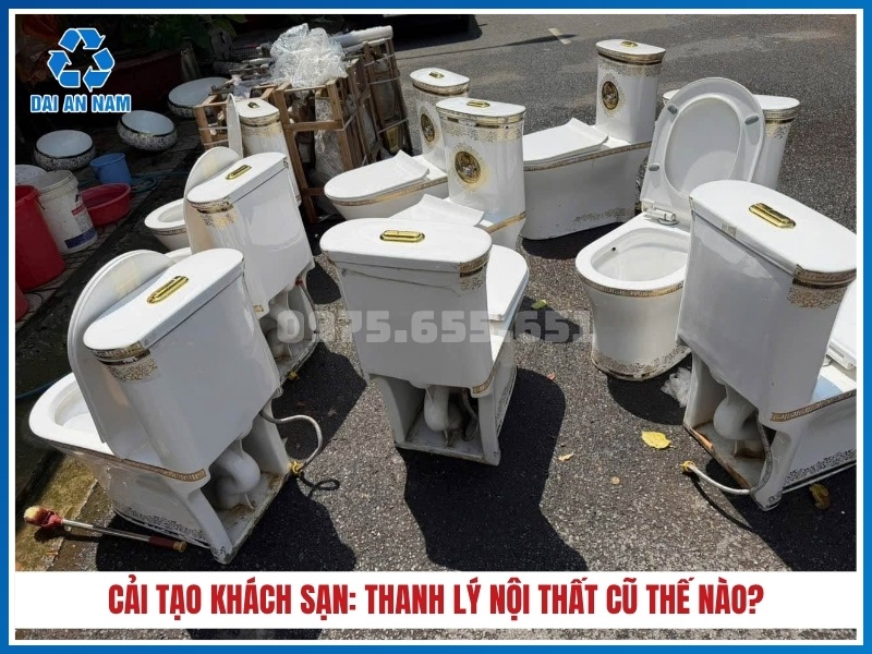 Cải tạo khách sạn: thanh lý nội thất cũ thế nào?