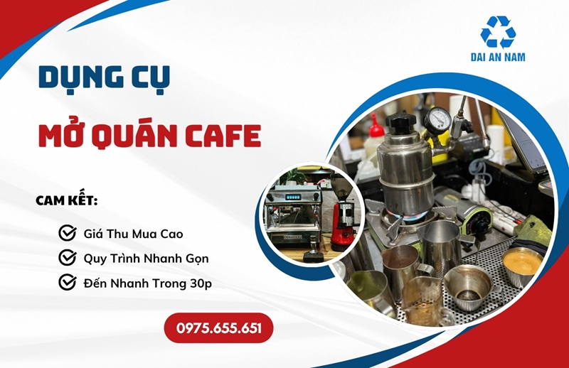 Dụng cụ mở quán cafe gồm những gì? DANH SÁCH thiết bị & chi phí