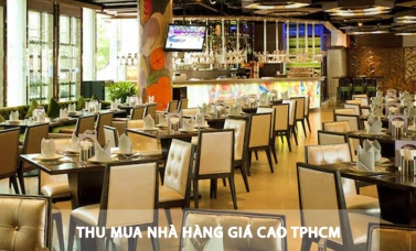 Thu Mua Bàn Ghế Cũ Nhà Hàng Quận 1