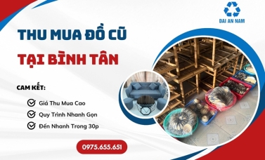 Thu mua đồ cũ tại Bình Tân